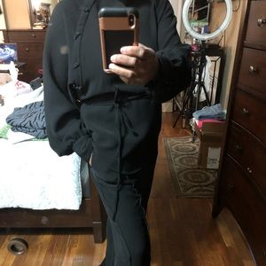 Zara black 2Pc Pants Set Sz Med *NEW*